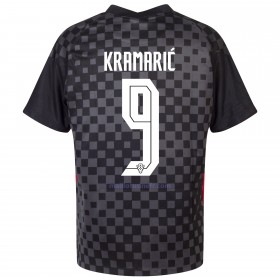 Maillot de Foot Croatie Andrej Kramaric 9 Extérieur UEFA EURO 2020